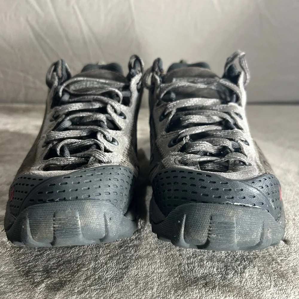 Vasque Juxt 7000 M Mens Low Top Hiking Trail Shoes Size 7.5 Brown Grey Suede - Picture 3 of 8